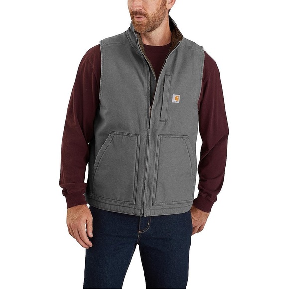 Carhartt Other - Carhartt Men's Sherpa Lined Mock Neck Vest grunge Thrashed